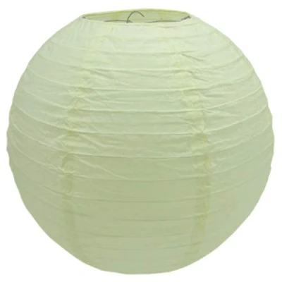 Abbildung von Creativery Papier Lampion 20cm Creme hellcreme 820 Laterne Hochzeit Party Wohnungsdeko Hängedeko Raumdeko Geburtstag Feier