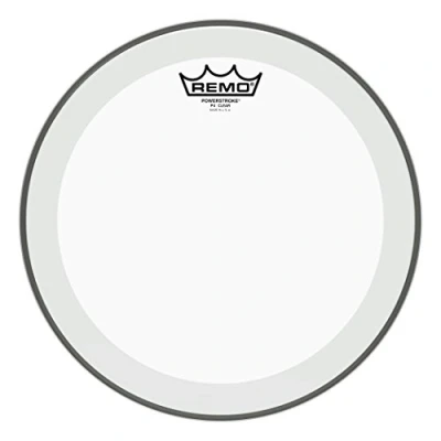 Abbildung von Remo Powerstroke® 4 Schlagzeugfell, transparent, 30,5 cm (12 Zoll) Durchmesser