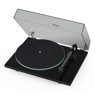 Abbildung von Pro Ject T1 Evo Phono Plattenspieler mit integriertem Vorverstärker (schwarz)