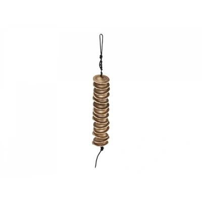 Abbildung von Meinl Percussion Hanging Finger Cymbals Handgespieltes Schelleninstrument 14 kleine Bronze in 2,625 Zoll Bronze, Natur (FICY 14)