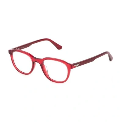 Abbildung von Police Unisex VPLF77 Sunglasses, Shiny Trasnp.red, 49