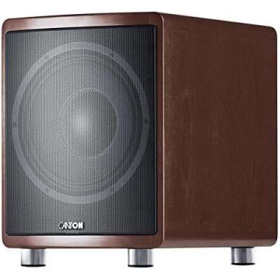 Abbildung von Canton SUB 650 aktiver Subwoofer (200/350 Watt) wenge braun (1 Stück)
