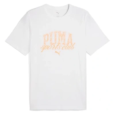 Abbildung von PUMA Unisex Class Graphic Tee T Shirts, White,