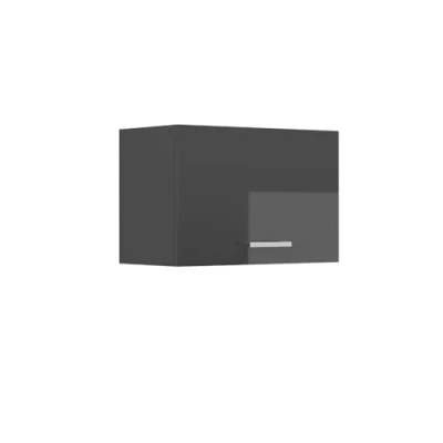 Abbildung von Vicco Hängeschrank R Line, Anthrazit Hochglanz/Anthrazit, 60 cm Flach