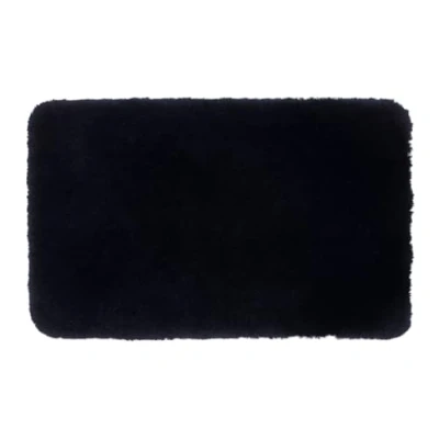 Abbildung von Gözze Deluxe Badteppich Mit extra hohem Flor, 100% Polyester (Mikrofaser), Antirutschbeschichtung, 60 x 100 cm Graphit