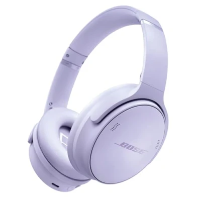 Abbildung von Bose QuietComfort Over Ear Kopfhörer (Noise Cancelling, Rauschunterdrückung, Bluetooth, 2 Modi, Anpassbare Einstellungen, Audiokabel mit integriertem Mikrofon)