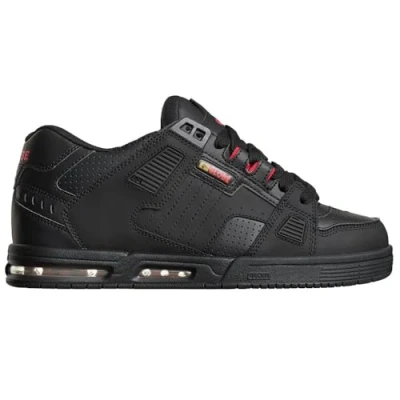 Abbildung von Globe Sabre Skateschuh, Herren, Größe: 42, Black/dusk Leder und lederimitat
