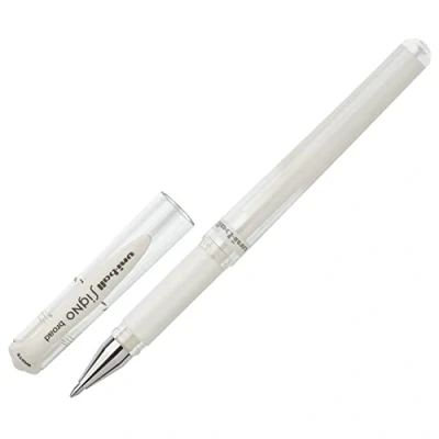 Abbildung von Uni Ball 146801 Gelroller Signo UM 153, broad, 1,0 mm, weiß, 1 Stück