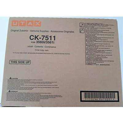 Abbildung von Utax 623510010 Original Tonerpatrone Schwarz 1 Stück(n) Toner für Laserdrucker (Schwarz, Stück)