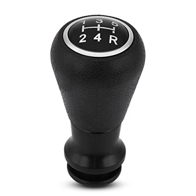 Abbildung von Keenso Auto 5 Gang Schalthebel Schaltknauf Kopf Ball Schwarz für 106 107 205 206 207 405 Citroen C1 C3 C4