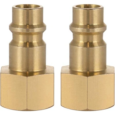 Abbildung von Poppstar 2x Druckluft Stecknippel NW 7,2 mit 1/4 Zoll Innengewinde für Anschluss