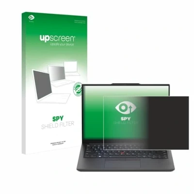 Abbildung von upscreen Blickschutzfilter für Lenovo ThinkPad E14 Gen 5 Privacy Filter Blickschutzfolie Sichtschutz Folie [Blaulichtfilter, Anti Reflex]
