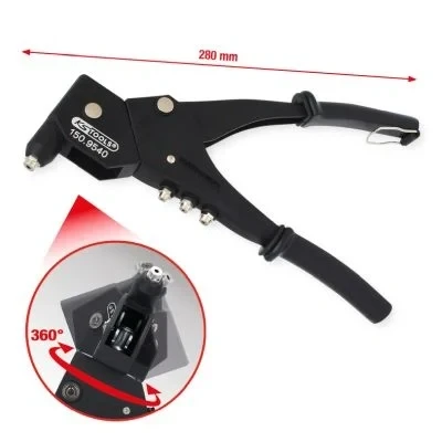 Abbildung von KS TOOLS 150.9540 Blindnietzange 4,8mm 64,5, 280mm