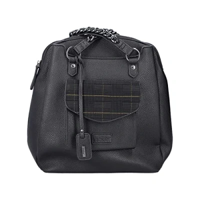Abbildung von Rieker BAG Black 610 00318 Tagesrucksack, Damen, Größe: One Size, gold