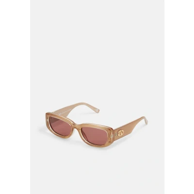 Abbildung von Le Specs Monopoly Sonnenbrille, Größe: One Size, Pearl champagne
