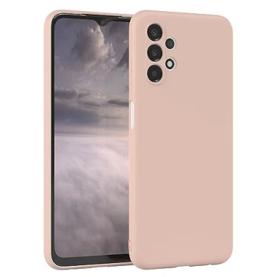 Abbildung von EAZY Case Silikonhülle für Samsung Galaxy A13 (4G) Hülle Silikon Altrosa weich stoßfeste Handyhülle Schutzhülle mit Kameraschutz Dünn Premium Schutz Cover Bumper Pastell Rosa