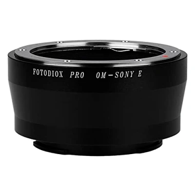 Abbildung von Fotodiox Pro Lens Mount Adapter Compatible with Olympus OM 35mm Film Lenses on Sony E Cameras