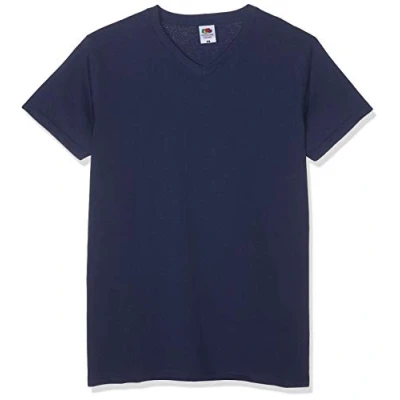 Abbildung von Fruit of the Loom Herren V Neck Valueweight T Shirt, Navy, XL (10er Pack)