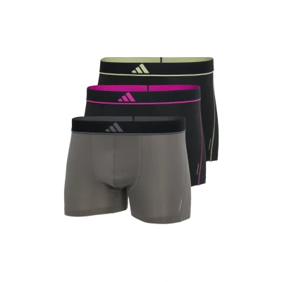 Abbildung von adidas Sportswear 3ER PACK Active Micro FLEX Retro Panties, Herren, Größe: Large, Grau schwarz