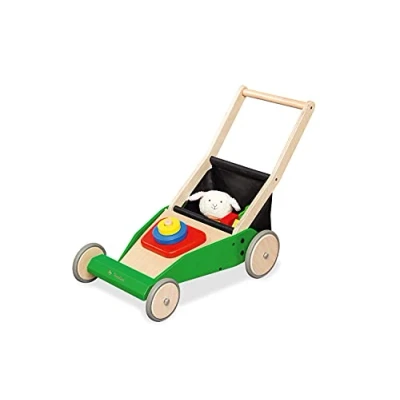 Abbildung von PINOLINO 269483 Lauflernwagen &#039;Rasenmäher Klaas&#039;, grün, 4.1 kg