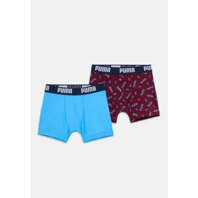 Abbildung von Licence Boxershorts Jungen (2er Pack) Für Kinder Dark Red/Blue Größe: 12