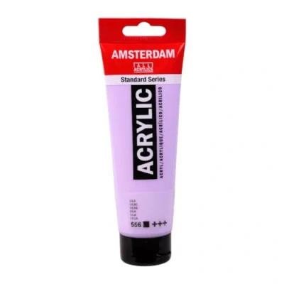 Abbildung von AMSTERDAM Talens Acrylfarbe 120 ml Malen Zeichnen Kunst Lilac