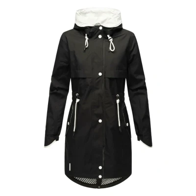 Abbildung von Navahoo Xankaa Regenjacke / wasserabweisende Jacke, Damen, Größe: Small, Black