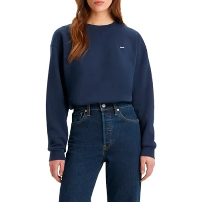Abbildung von Levi&#039;s Damen Everyday Sweatshirt, Navy Blazer, XS