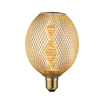 Abbildung von Paulmann 290.88 Metallic Glow Standard 230V LED Globe Helix E27 130lm 3,5W 1800K Messing