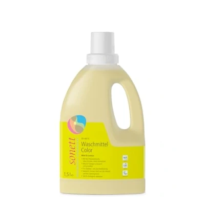 Abbildung von Sonett Waschmittel Color Mint u. Lemon 1.5 Liter Vollwaschmittel