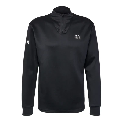 Abbildung von Hummel HALF ZIP Sweatshirt, Herren, Größe: Large, Black