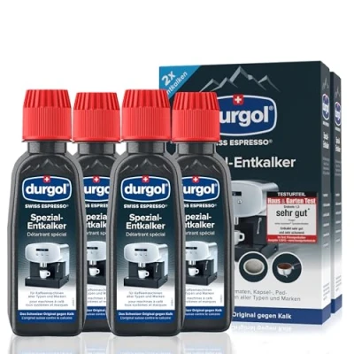 Abbildung von DURGOL Entkalker, 4 x 125 ml, Kaffeemaschine, Kaffeemaschine DU409