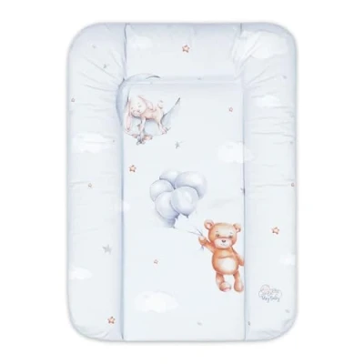 Abbildung von Wickelauflage Wickelkommode Auflage Baby 70 x 50 cm Wickelmatte Wickeltischauflage Wasserfest Wickelunterlage Weich Teddybären B