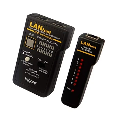 Abbildung von Hobbes LANtest RJ45 Basic Netzwerkkabel Tester, 25655120TH