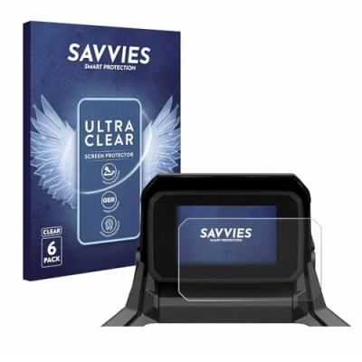 Abbildung von Savvies 6 Stück Schutzfolie für Honda X ADV 750 RH10 2025 Displayschutz Folie Ultra Transparent