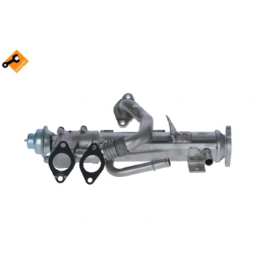 Abbildung von NRF 48358 AGR Modul mit Kühler, Dichtringen AUDI: A6 C6 Avant, A4 B8 Q5