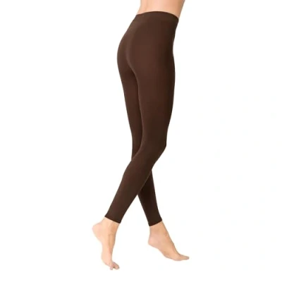 Abbildung von KUNERT Damen Leggings Sensual Cotton weicher Bund 130 DEN Brown mel. 8220 48 50