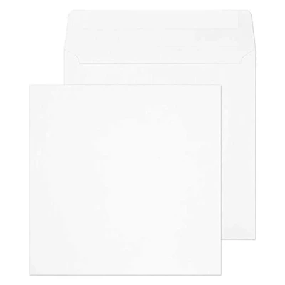 Abbildung von Blake Purely Everyday 0170PS Quadratsicher Briefumschläge Haftklebung Weiß 170 x mm 100g/m² 500 Stück