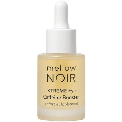 Abbildung von mellow NOIR XTREME Eye Caffeine Booster 15ml SOFORT AUFPOLSTERND Augenserum mit Koffein für müde geschwollene Augen gegen Augenringe und Tränensäcke Vegan Zertifizierte Naturkosmetik