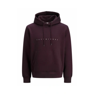 Abbildung von Jack &amp; Jones Jjestar HOOD Sweatshirt, Herren, Größe: Large, Plum perfect