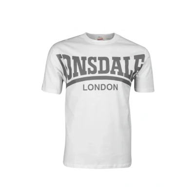 Abbildung von Lonsdale Herren Langarmshirt T Shirt York weiß (weiß) Large