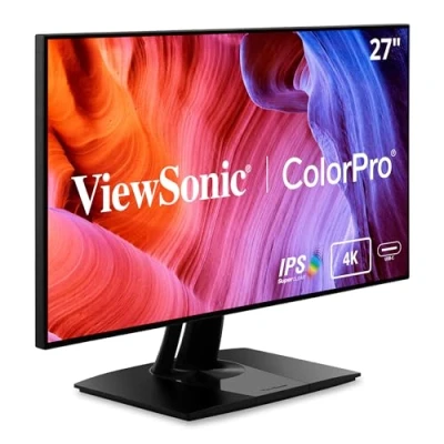 Abbildung von ViewSonic ColorPro VP2768A 4K 68,6 cm (27 Zoll) Fotografen Monitor mit Kalibrierfunktion (4K, IPS Delta E