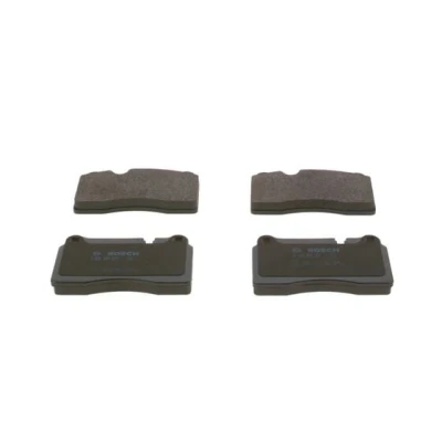 Abbildung von BOSCH 0 986 494 207 Bremsbelagsatz Low Metallic mit Anti Quietsch Blech VOLKSWAGEN: Touareg II, I, AUDI: TT Roadster, Coupe