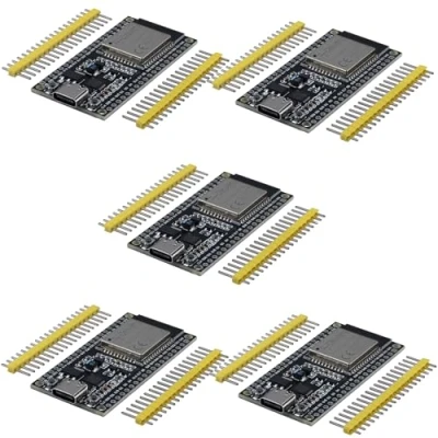 Abbildung von AZDelivery 5 x ESP 32 Dev Kit C unverlötet NodeMCU Module WLAN mit USB Anschluss WiFi Development Board CP2102 (Nachfolgermodell zum ESP8266) kompatibel Arduino inklusive E Book!