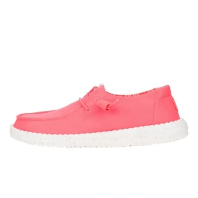 Abbildung von HEYDUDE Halbschuhe Damen Wendy Strech Canvas Rosa 41