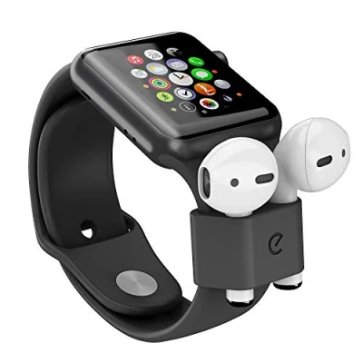 Abbildung von KeyBudz AirLockz für AirPods &amp; Pro Smartwatch Halterung