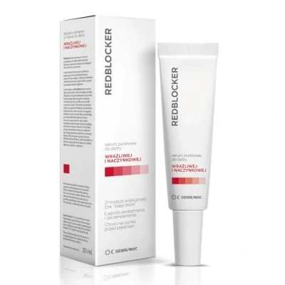 Abbildung von REDBLOCKER Serum 30ml PUNKT / POINT erweiterten Kapillaren, Venen SPIDER