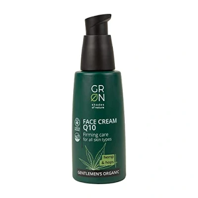Abbildung von G R N shades of nature Biokosmetik Q10 Gesichtscreme Straffende Pflege Bio Hanf &amp; Hopfen für anspruchsvolle Haut vegan, 50 ml