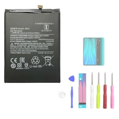 Abbildung von Aousavo BM4J ersatz akku Kompatibel mit Xiaomi Redmi Note 8 PRO M1908C3JE Free kit