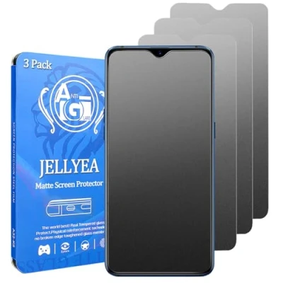 Abbildung von Displayschutzfolie für Redmi 10C / Xiaomi Poco C40, matt, gehärtetes Glas, blendfrei, Anti Fingerabdruck, kratzfest, hüllenfreundlich, blasenfrei, C40 10C, 6,7 Zoll, 3 Stück